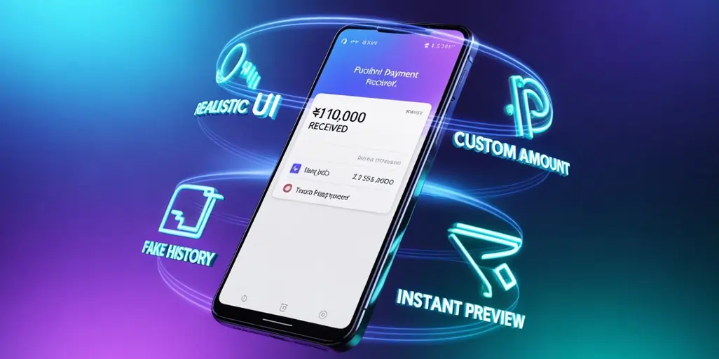 Features of payment prank apk