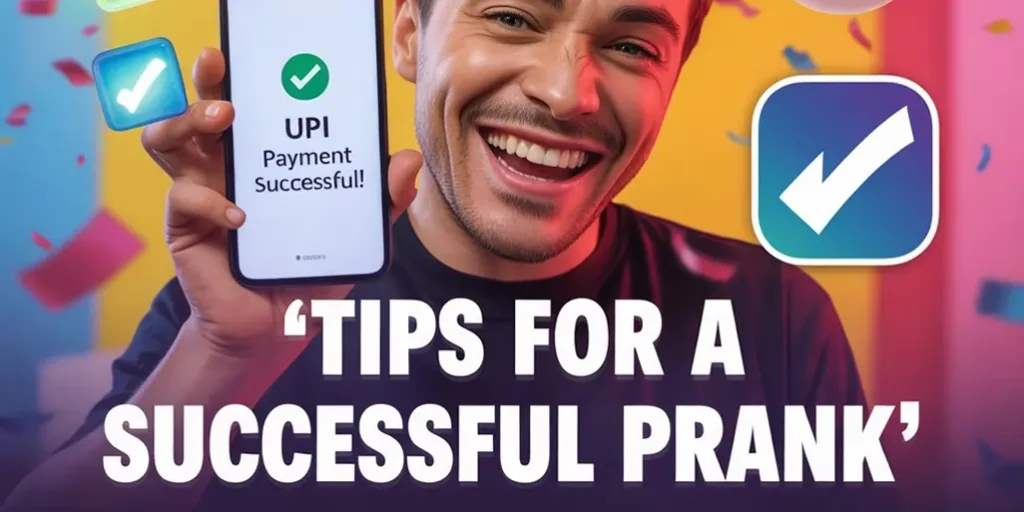Tips for fake payment prank