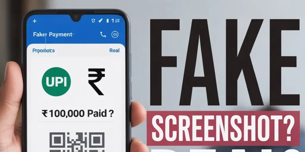 fake payment screenshots